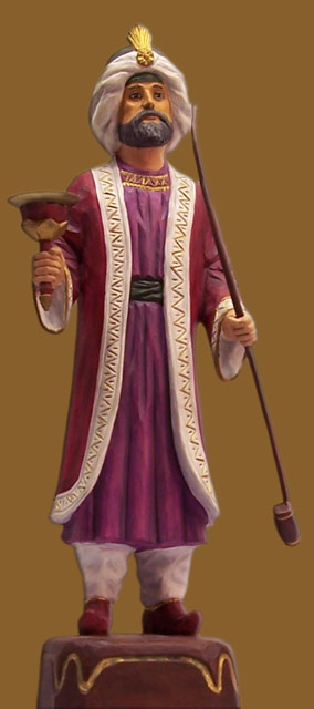 T&uuml;rke mit Kerzenhalter 40cm hoch